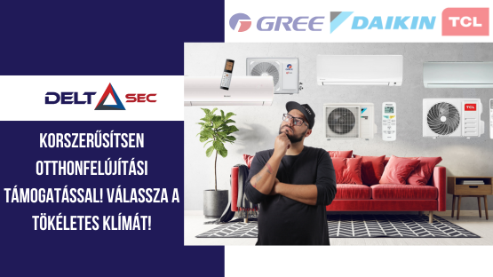 Ezeket a klímákat válassza Otthonfelújítási Támogatással